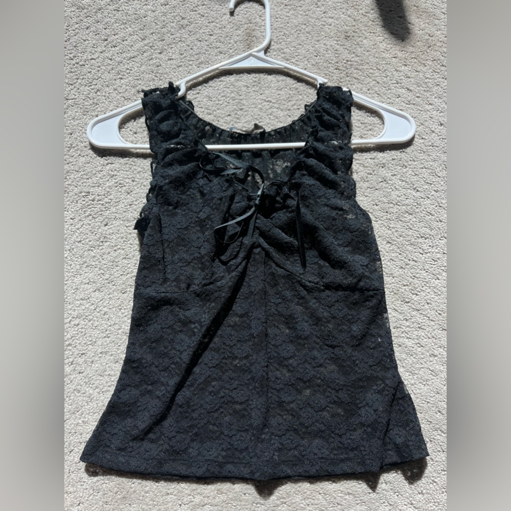 brandy melville lace top